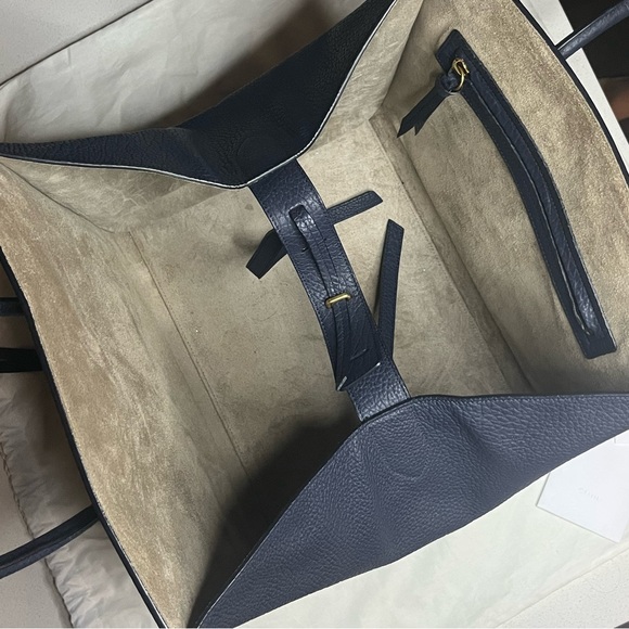 Celine Medium Navy Blue Leather Phantom Luggage Tote - Picture 7 of 16